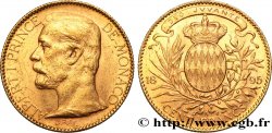 MONACO 100 Francs or Albert Ier 1895 Paris