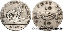 SIERRA LEONE 10 Cents Sierra Leone Company 1791 