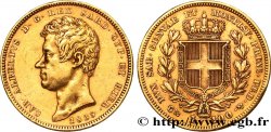 ITALIE - ROYAUME DE SARDAIGNE - CHARLES-ALBERT 100 Lire 1835 Gênes TTB+