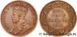 CANADA 1 Cent Georges V 1911 