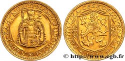 TCHÉCOSLOVAQUIE - RÉPUBLIQUE Ducat 1923 Prague AU