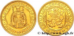 TCHÉCOSLOVAQUIE - RÉPUBLIQUE Ducat 1924 Prague AU
