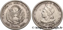 SALVADOR 1 Peso Christophe Colomb 1904 San Francisco