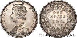 INDIA BRITANNICA 1 Roupie Victoria 1888  Bombay
