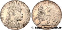 ETHIOPIA - ABYSSINIA - MENELIK II 1 Birr EE1892 1899 Paris AU