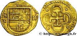 SPAIN - KINGDOM OF SPAIN - PHILIP II 2 Escudos n.d. Séville AU