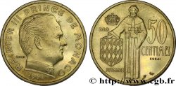 MONACO Essai de 50 Centimes Rainier III 1962 Paris