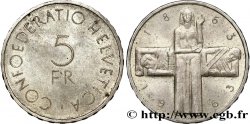 SUISSE 5 Francs centenaire de la Croix Rouge 1963 Berne - B