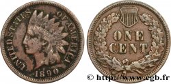 STATI UNITI D AMERICA 1 Cent tête d’indien, 3e type 1890 Philadelphie