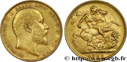 INVESTMENT GOLD 1 Souverain Edouard VII 1906 Perth