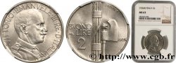 ITALIA - REINO DE ITALIA - VÍCTOR-MANUEL III Bon pour 2 Lire (Buono da Lire 2) 1926 Rome