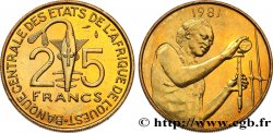 WEST AFRICAN STATES (BCEAO) 25 Francs BCEAO 1981 Paris