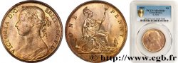 ROYAUME-UNI 1 Penny Victoria “Bun Head” 1885  FDC65 PCGS