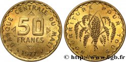 MALí 50 Francs plant de mil 1977 Paris