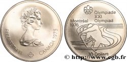 CANADA 10 Dollars JO Montréal 1976 canoë 1975