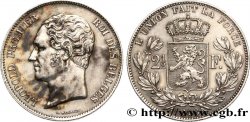 BELGIQUE - ROYAUME DE BELGIQUE - LÉOPOLD Ier 2 1/2 Francs petite tête nue 1849 Bruxelles