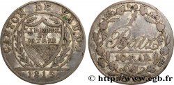 SUISSE - CANTON DE VAUD 1 Batzen 1815