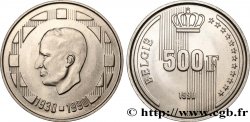 BELGIQUE 500 Francs légende flamande 60e anniversaire du roi Baudouin 1990 Bruxelles