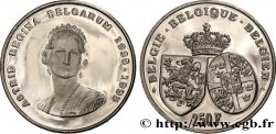 BELGIQUE 250 Francs Proof mort de la reine Astrid 1995 Bruxelles SPL