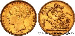 INVESTMENT GOLD 1 Souverain Victoria type Saint-Georges 1886 Melbourne
