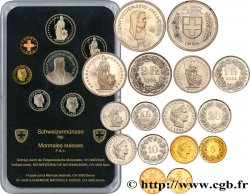 SUISSE Série FDC 8 Monnaies 1984 