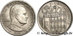 MONACO 1 Franc Rainier III 1974 Paris