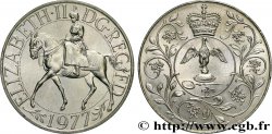 UNITED KINGDOM 25 New Pence jubilé d’argent d’Elisabeth II 1977