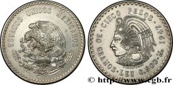 MEXIQUE 5 Pesos Cuauhtemoc 1947 Mexico