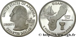 ÉTATS-UNIS D AMÉRIQUE 1/4 Dollar Guam - Silver Proof 2009 San Francisco