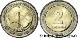 TURKMÉNISTAN 2 Manat  2010 British Royal Mint