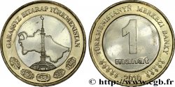 TURKMENISTAN 1 Manat 2010 British Royal Mint
