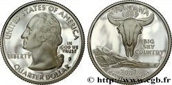 ÉTATS-UNIS D AMÉRIQUE 1/4 Dollar Montana - Silver Proof 2007 San Francisco