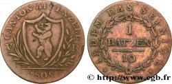 SUISSE - CANTON D APPENZELL 1 Batzen 1808