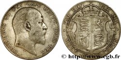 ROYAUME-UNI 1/2 Crown Edouard VII 1908