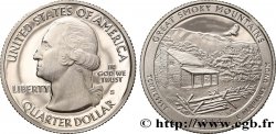 ÉTATS-UNIS D AMÉRIQUE 1/4 Dollar Parc national des Great Smoky Mountains - Tennessee - Silver Proof 2014 San Francisco