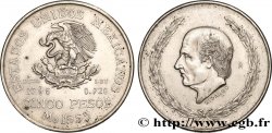 MEXIKO 5 Pesos Miguel Hidalgo 1953 Mexico