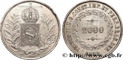 BRAZIL 2000 Reis Pierre II 1852