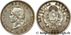 ARGENTINE 50 Centavos 1882 