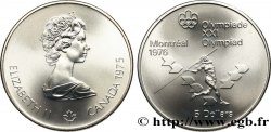 CANADA 5 Dollars JO Montréal 1976 lancer du javelot 1975