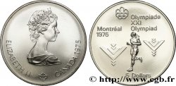 CANADA 5 Dollars JO Montréal 1976 marathon 1975
