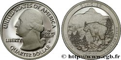 UNITED STATES OF AMERICA 1/4 Dollar Parc National de Glacier - Montana - Silver Proof 2011 San Francisco