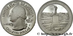 ÉTATS-UNIS D AMÉRIQUE 1/4 Dollar Parc National militaire de Gettysburg - Pennsylvanie - Silver Proof 2011 San Francisco