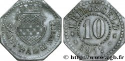 ALLEMAGNE - Notgeld 10 Pfennig ville de Hamm 1917 