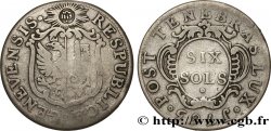 SVIZZERA - REPUBBLICA DE GINEVRA 6 Sols 1765