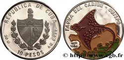 CUBA 10 Pesos Proof raie 1994