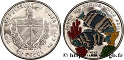 CUBA 10 Pesos Proof Poissons 1996 