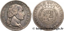 ITALY - KINGDOM OF SARDINIA 5 Lire Victor Emmanuel I 1818 Turin XF