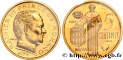 MONACO Essai de 5 Centimes 1976 Paris