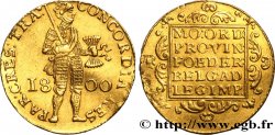 PAYS-BAS - RÉPUBLIQUE BATAVE Ducat d or au chevalier, 1er type 1800 Utrecht