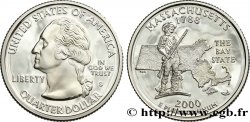 ÉTATS-UNIS D AMÉRIQUE 1/4 Dollar Massachusetts - Silver Proof 2000 San Francisco
